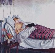Michael Ancher The Sick Girl oil
